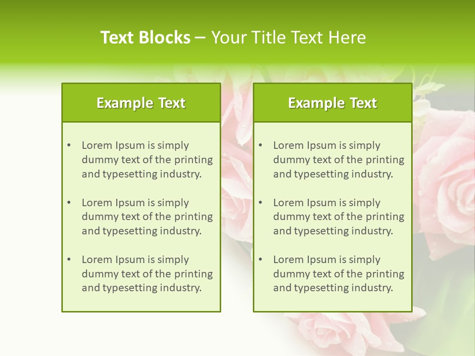 Daisy Valentine Soft PowerPoint Template