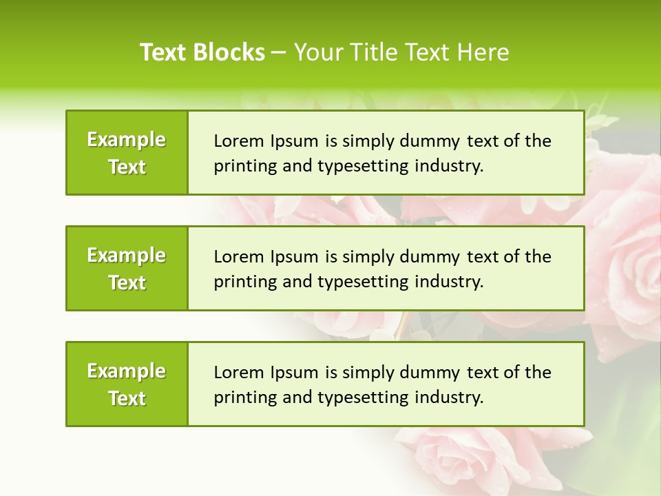 Daisy Valentine Soft PowerPoint Template