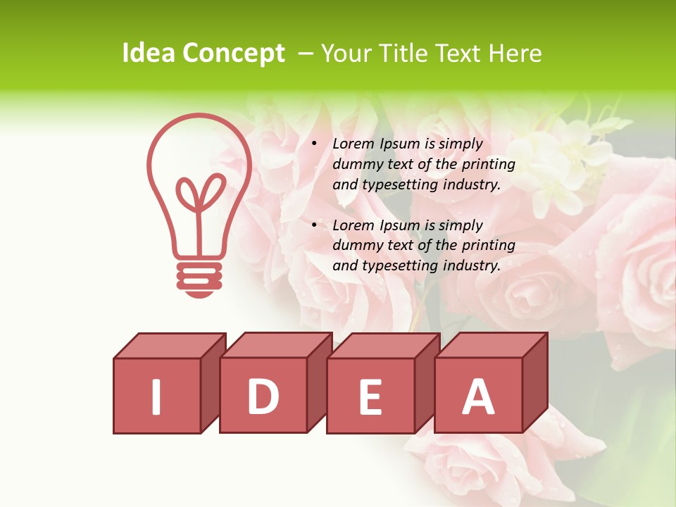 Daisy Valentine Soft PowerPoint Template