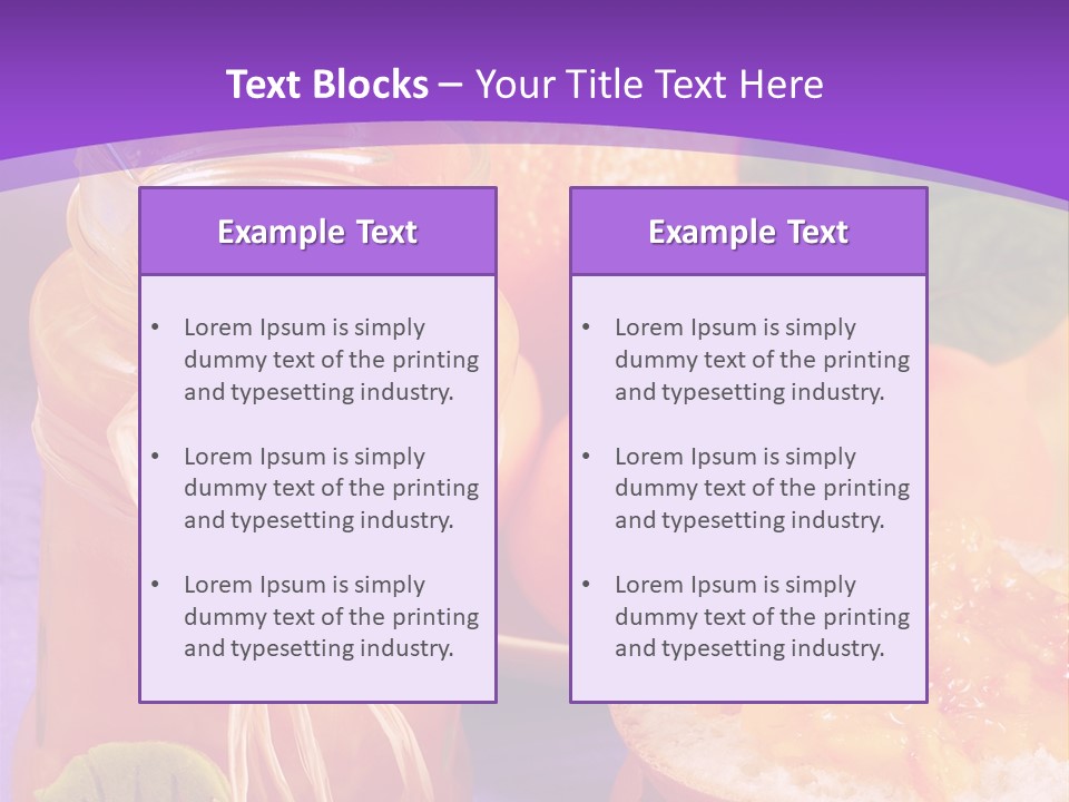 Canned Country Recipe PowerPoint Template