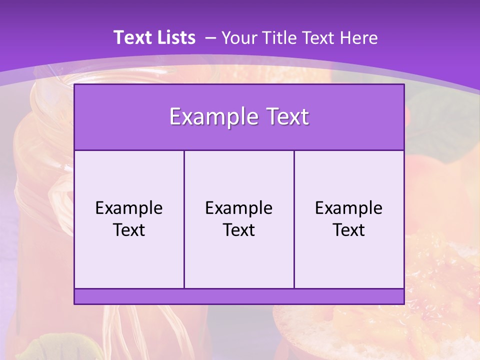Canned Country Recipe PowerPoint Template