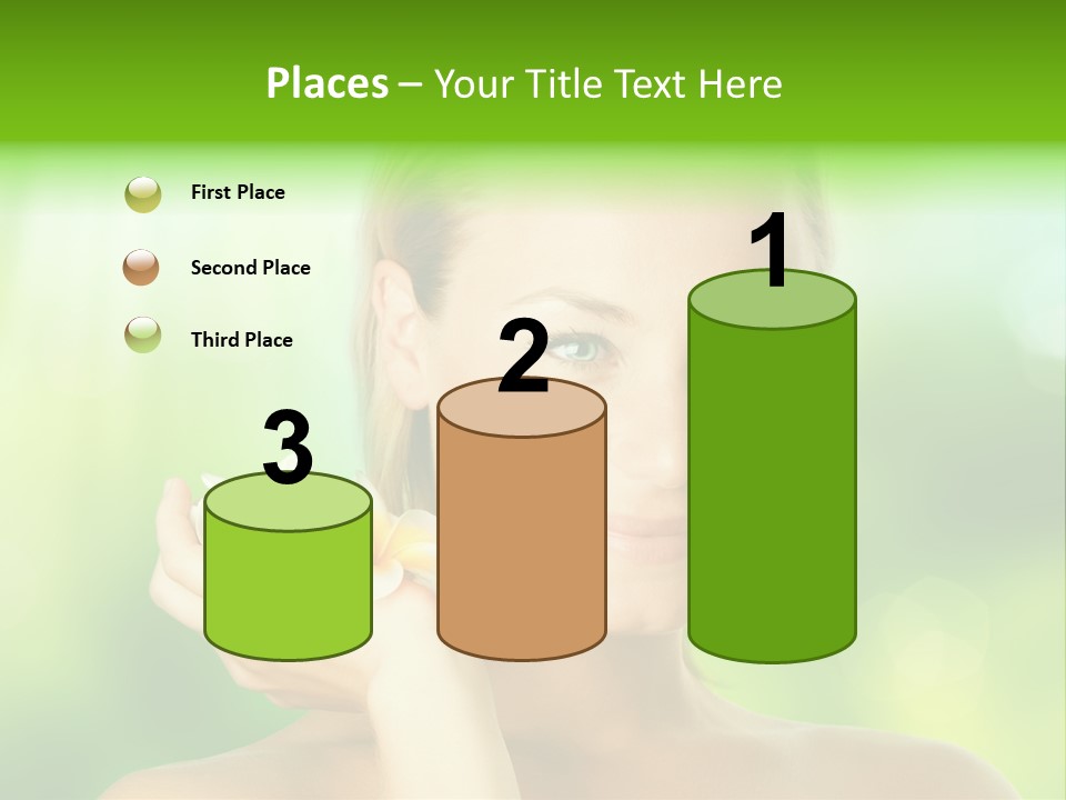 Close Candid Young PowerPoint Template