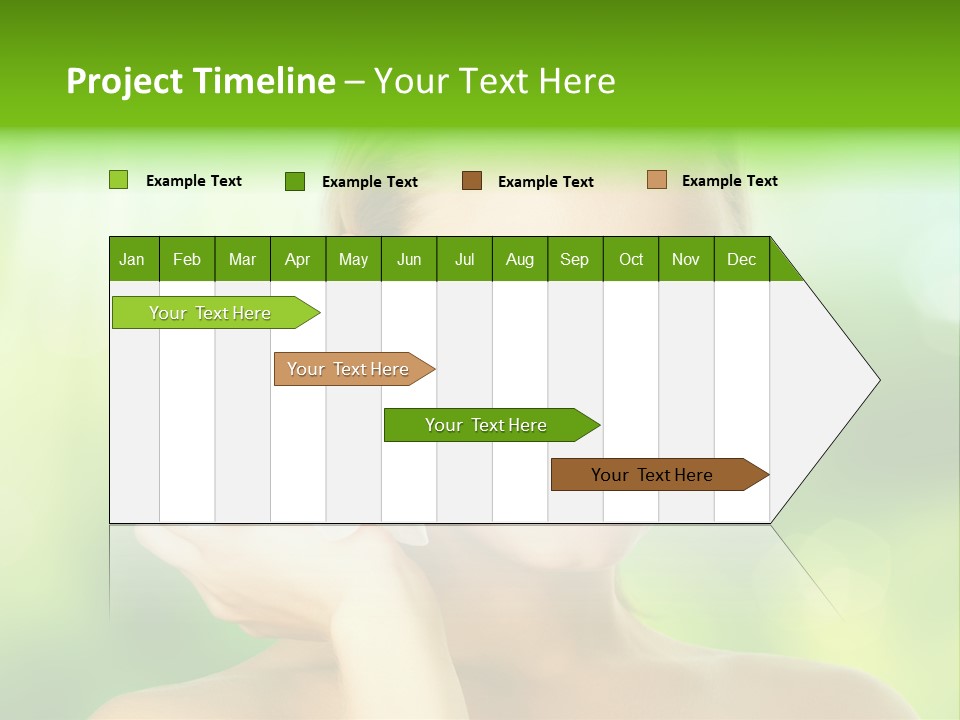 Close Candid Young PowerPoint Template