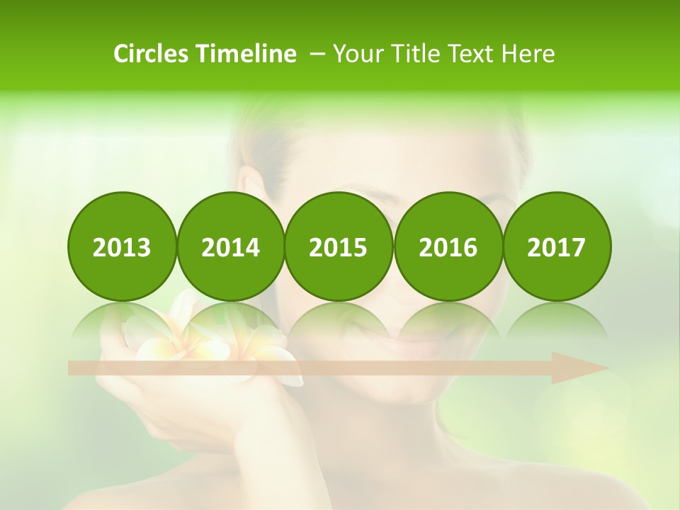 Close Candid Young PowerPoint Template