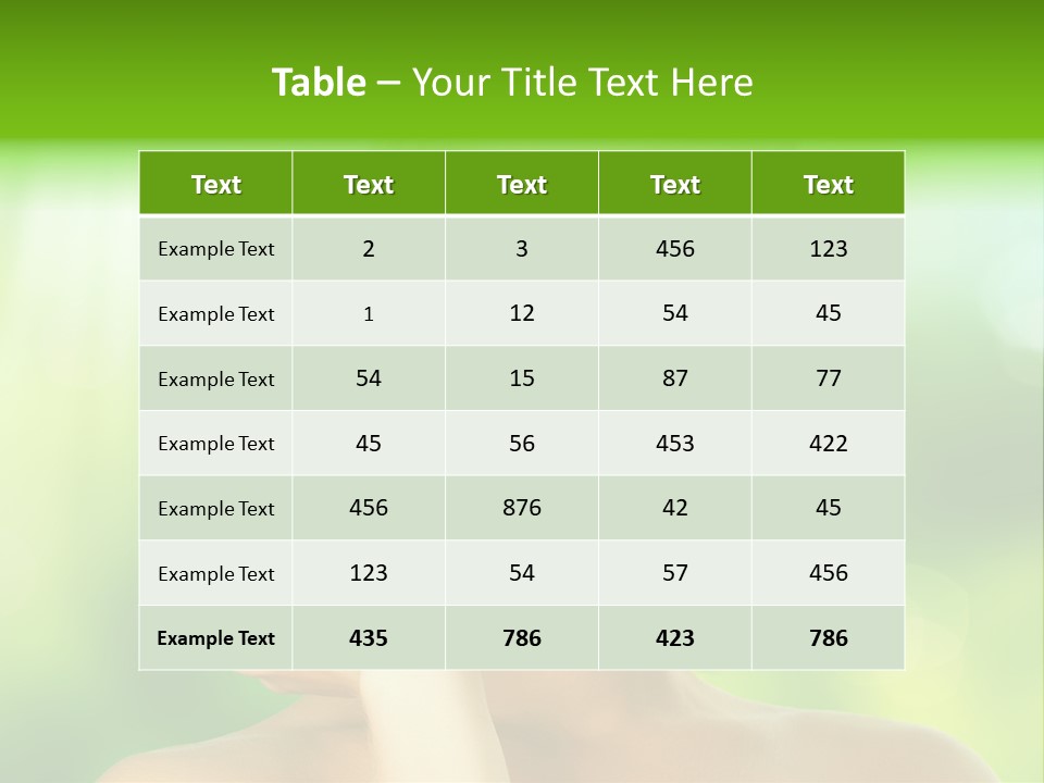 Close Candid Young PowerPoint Template