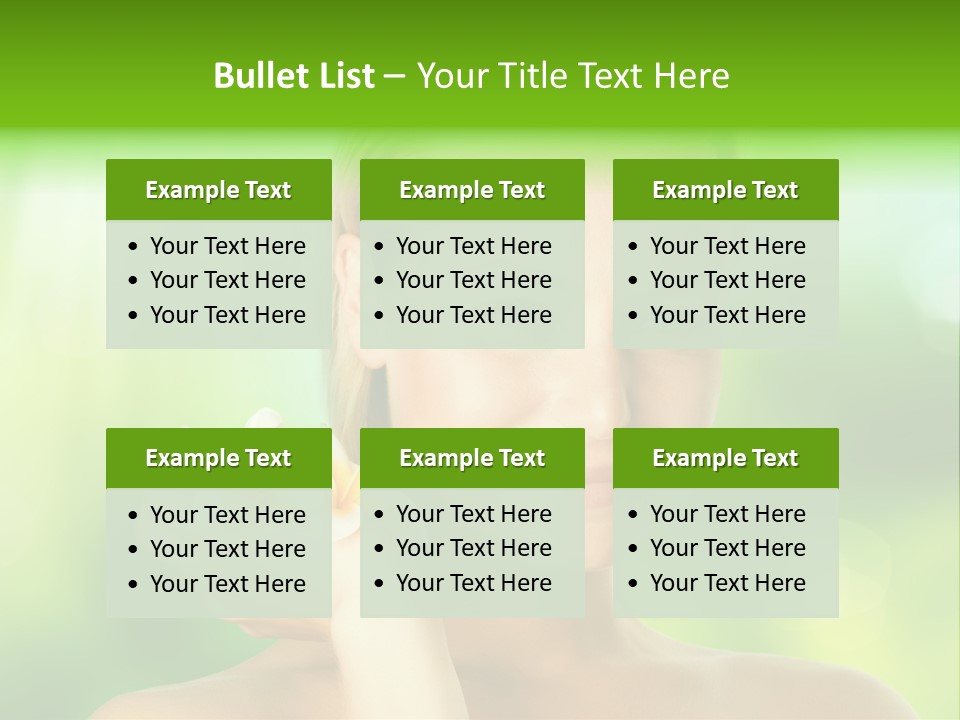 Close Candid Young PowerPoint Template