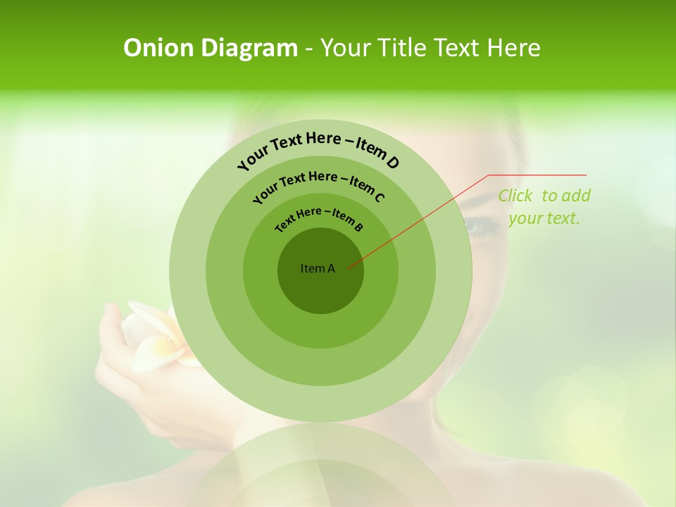 Close Candid Young PowerPoint Template