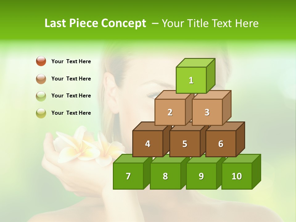 Close Candid Young PowerPoint Template