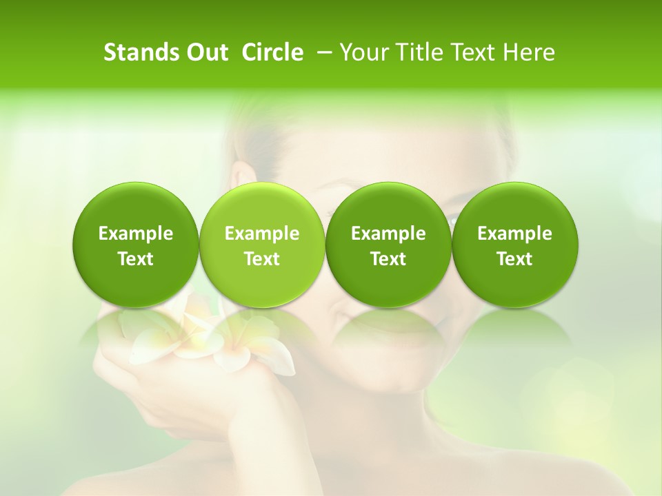 Close Candid Young PowerPoint Template
