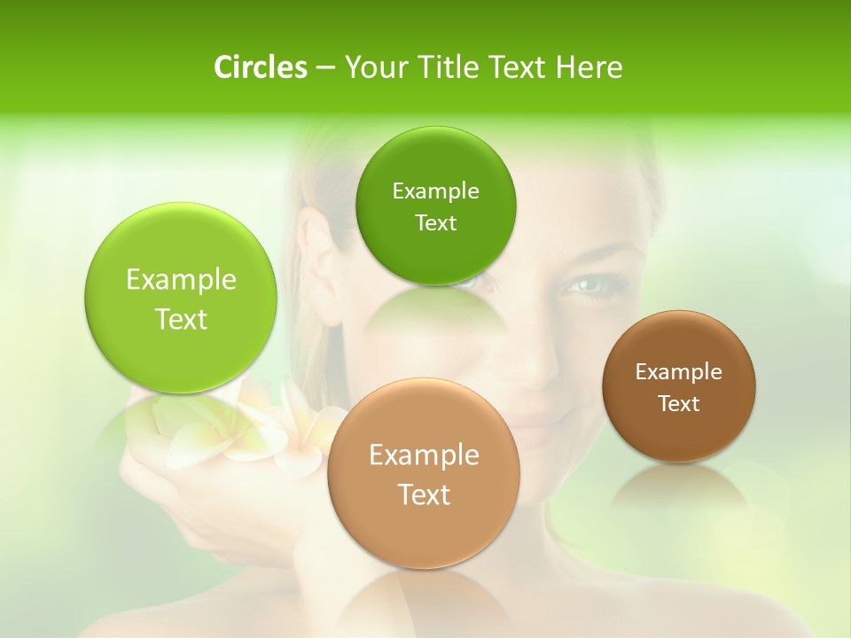 Close Candid Young PowerPoint Template