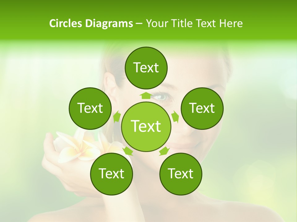 Close Candid Young PowerPoint Template