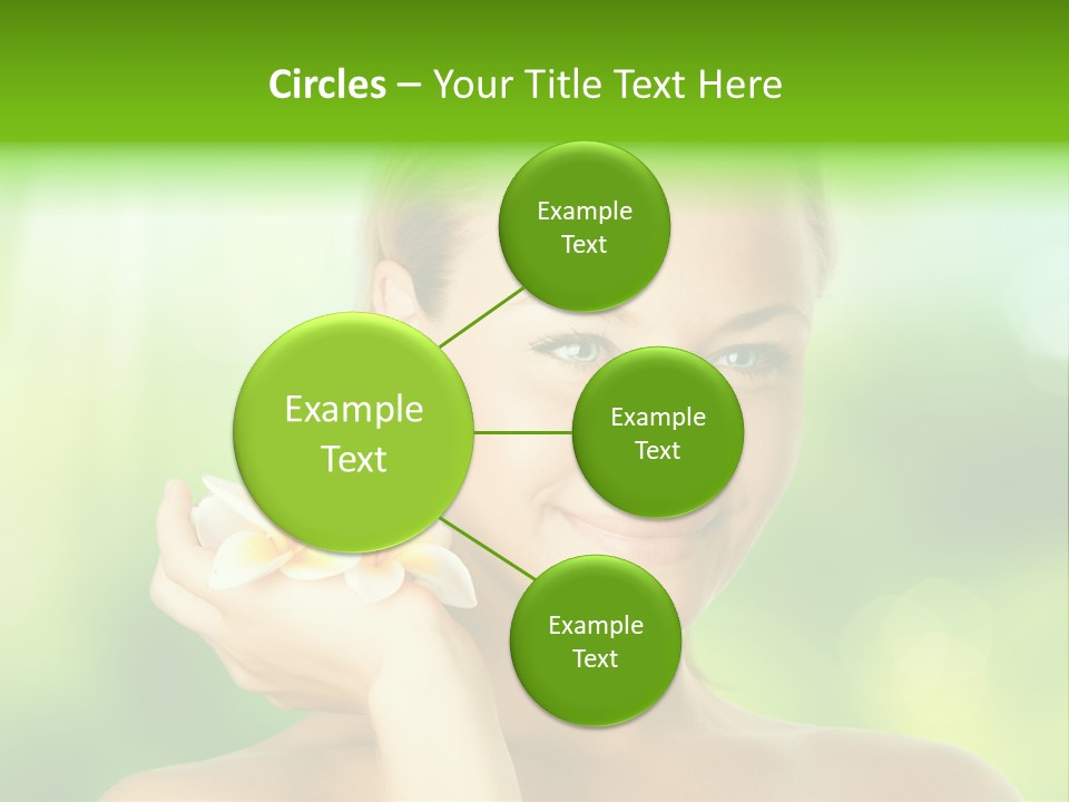 Close Candid Young PowerPoint Template