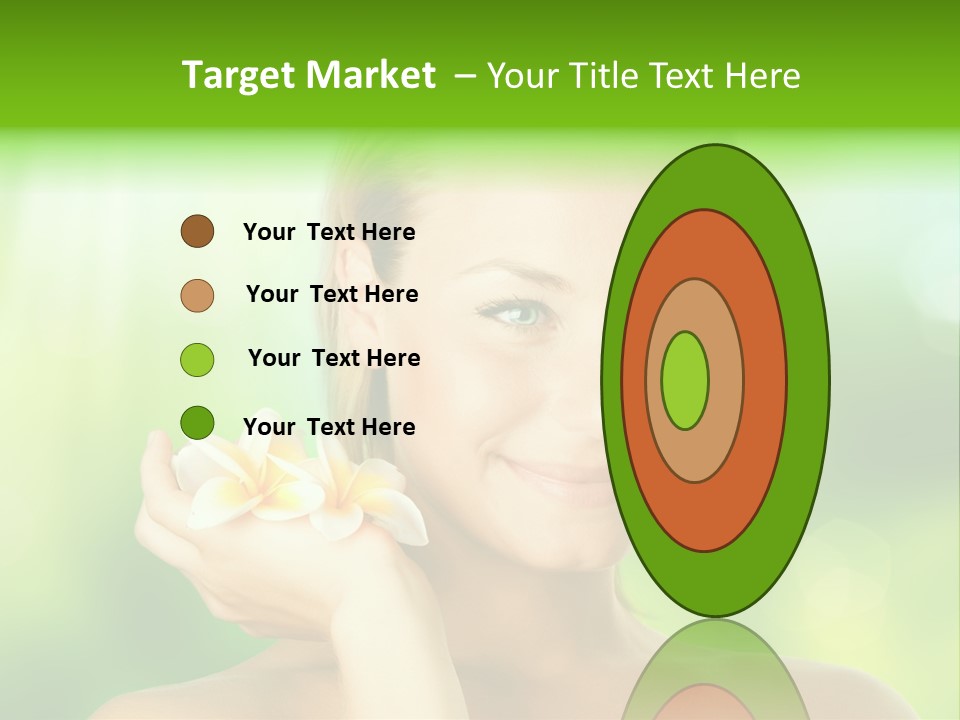 Close Candid Young PowerPoint Template