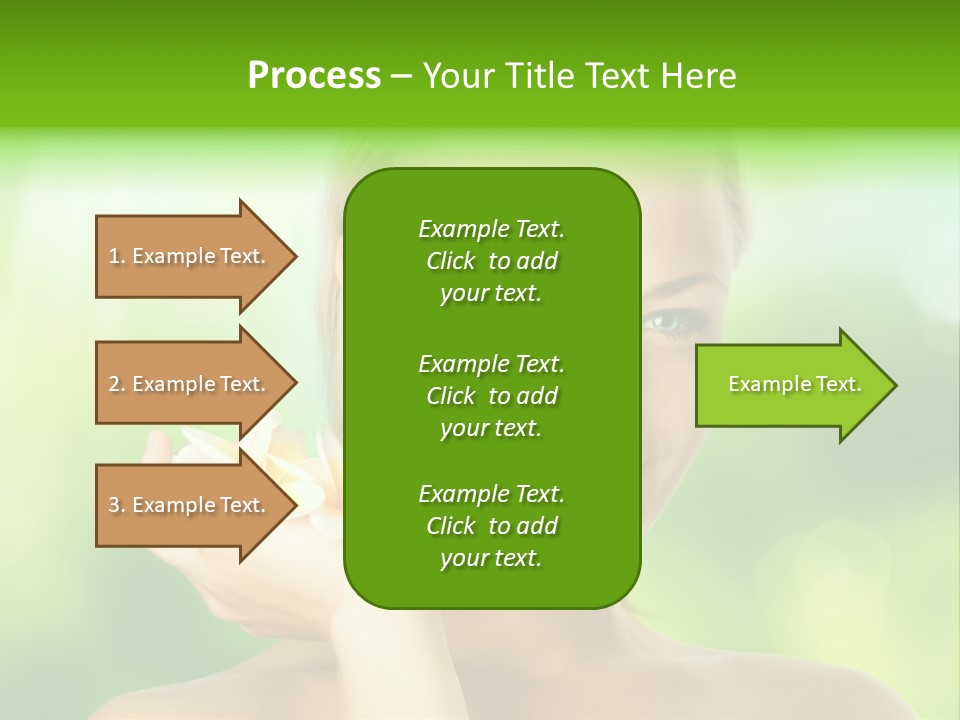 Close Candid Young PowerPoint Template