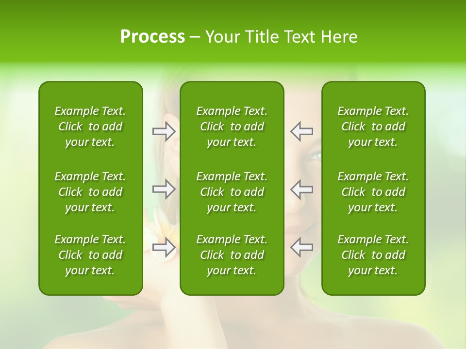 Close Candid Young PowerPoint Template