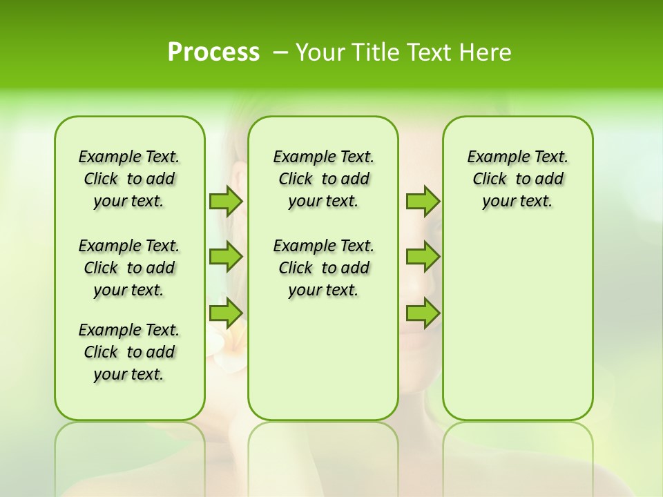 Close Candid Young PowerPoint Template
