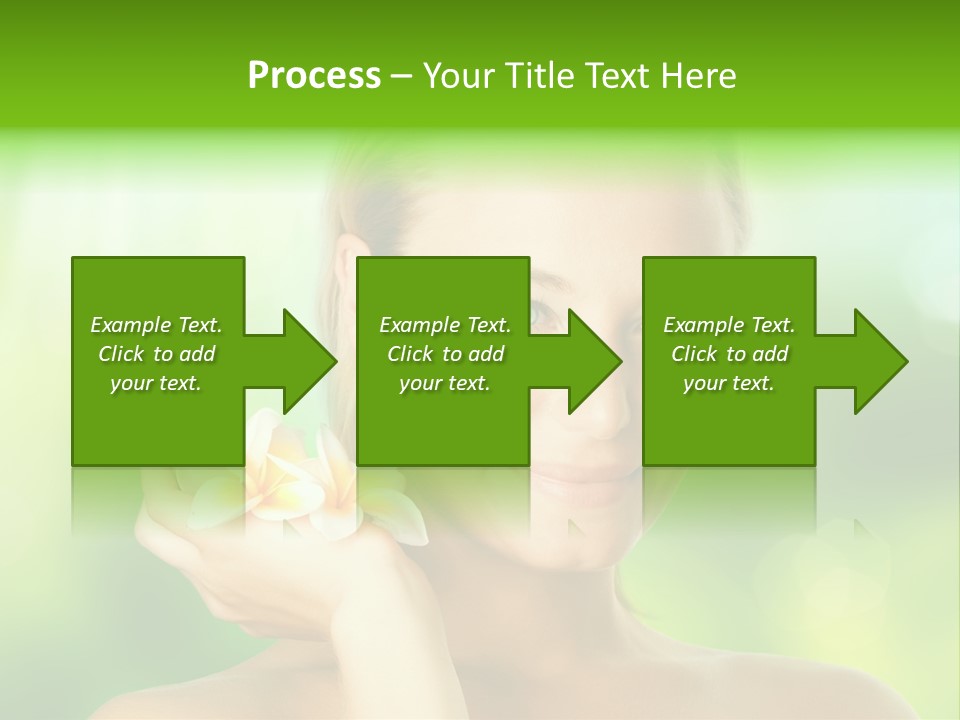 Close Candid Young PowerPoint Template