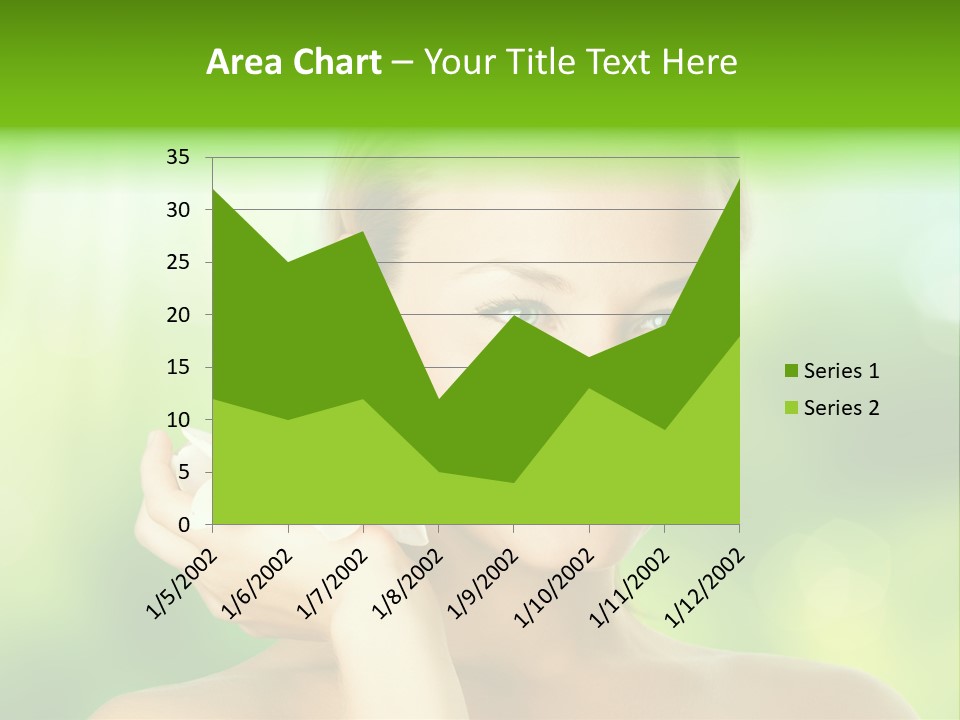 Close Candid Young PowerPoint Template