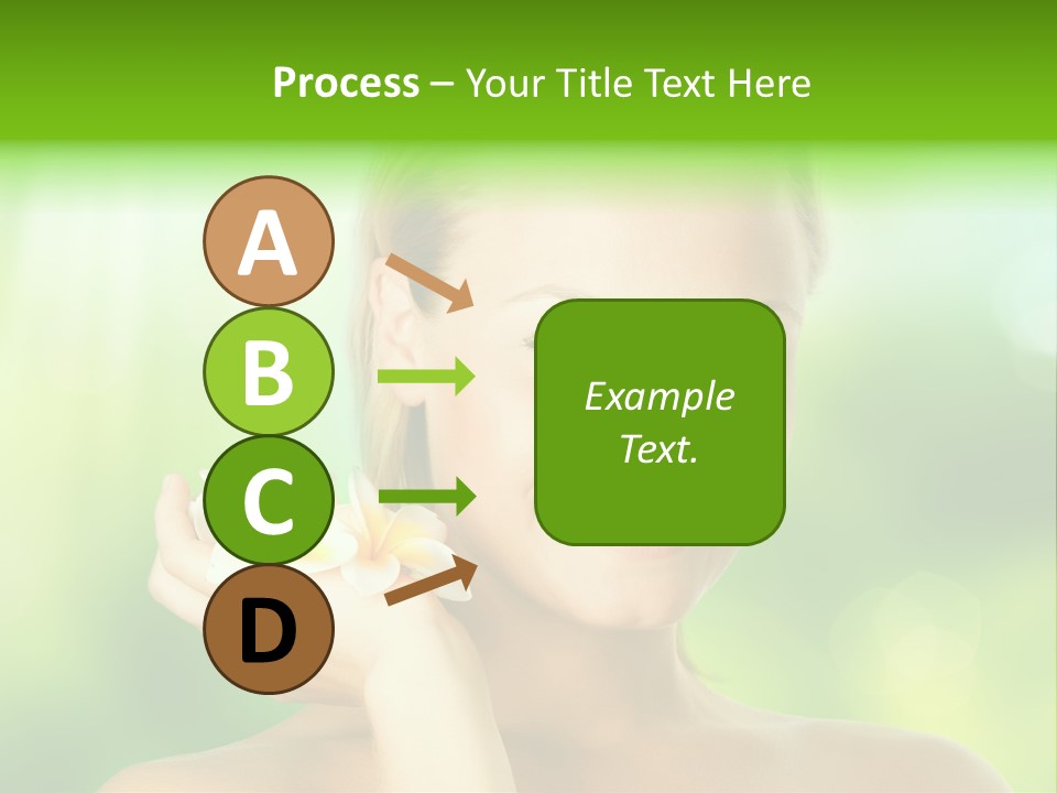 Close Candid Young PowerPoint Template