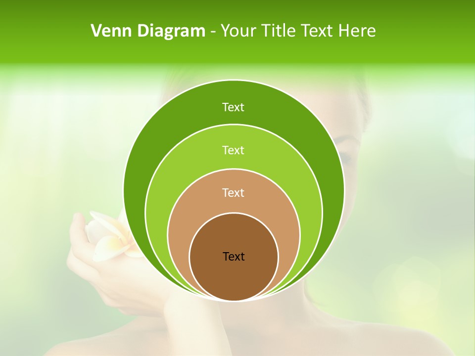 Close Candid Young PowerPoint Template