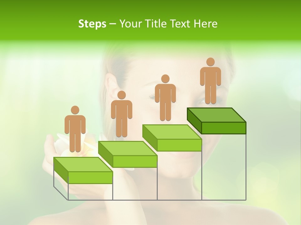 Close Candid Young PowerPoint Template