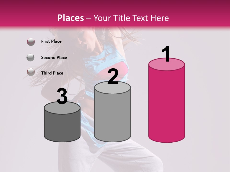 Moving Elegance Stretching PowerPoint Template