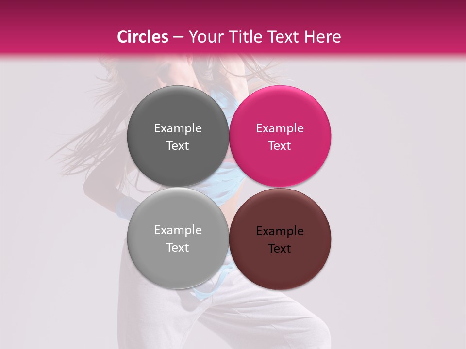 Moving Elegance Stretching PowerPoint Template