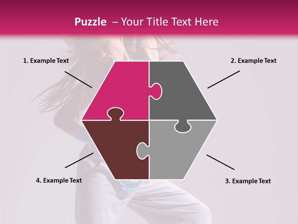 Moving Elegance Stretching PowerPoint Template