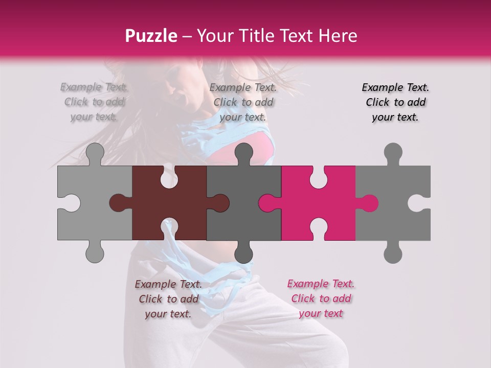 Moving Elegance Stretching PowerPoint Template