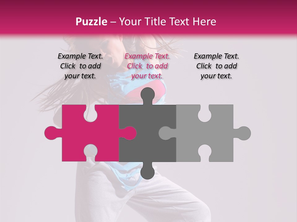 Moving Elegance Stretching PowerPoint Template