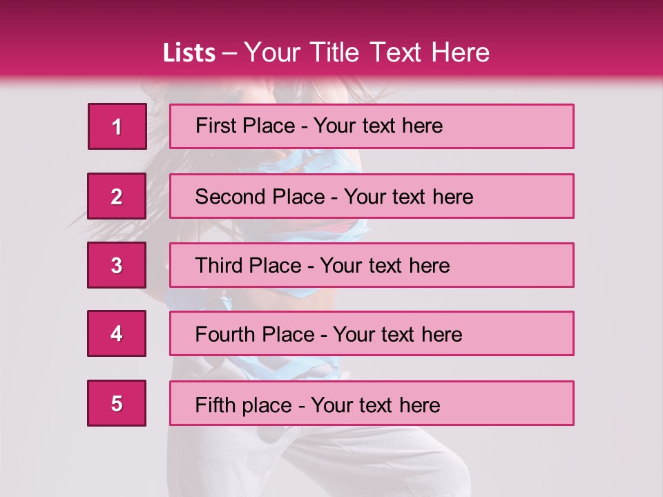 Moving Elegance Stretching PowerPoint Template