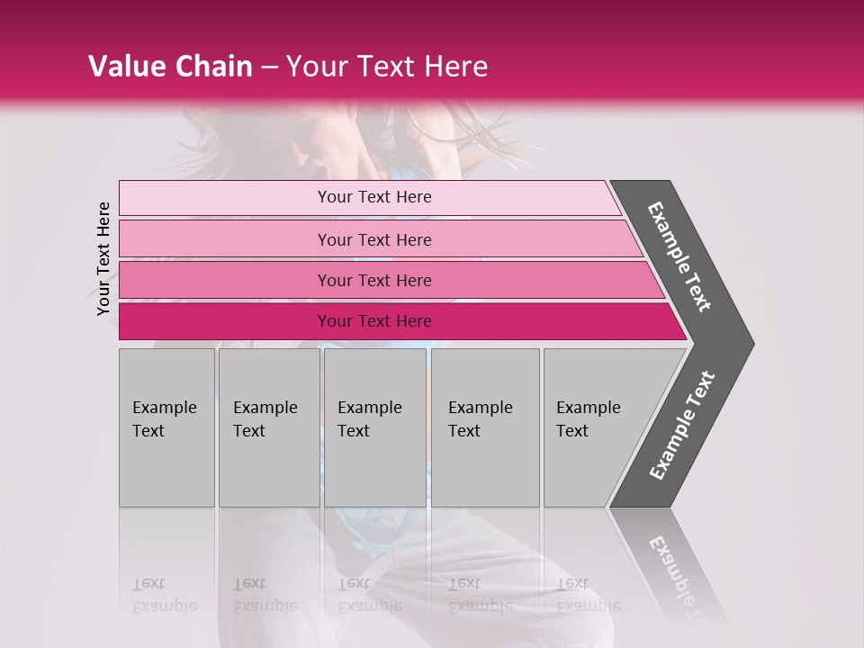 Moving Elegance Stretching PowerPoint Template