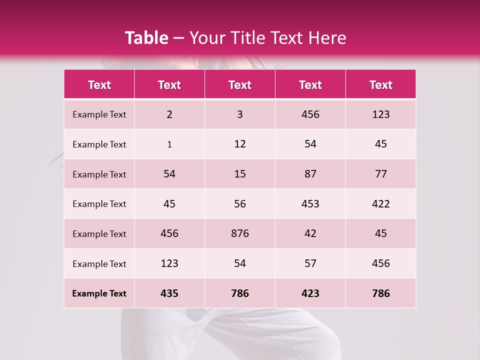 Moving Elegance Stretching PowerPoint Template