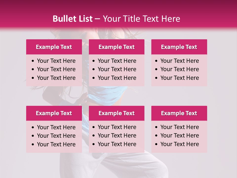 Moving Elegance Stretching PowerPoint Template