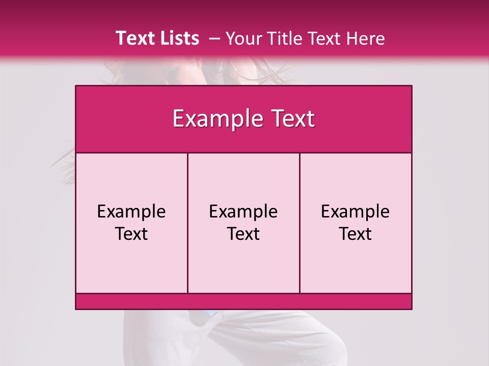 Moving Elegance Stretching PowerPoint Template