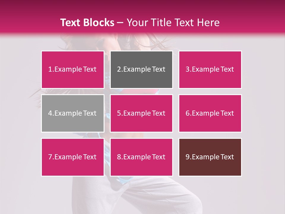 Moving Elegance Stretching PowerPoint Template
