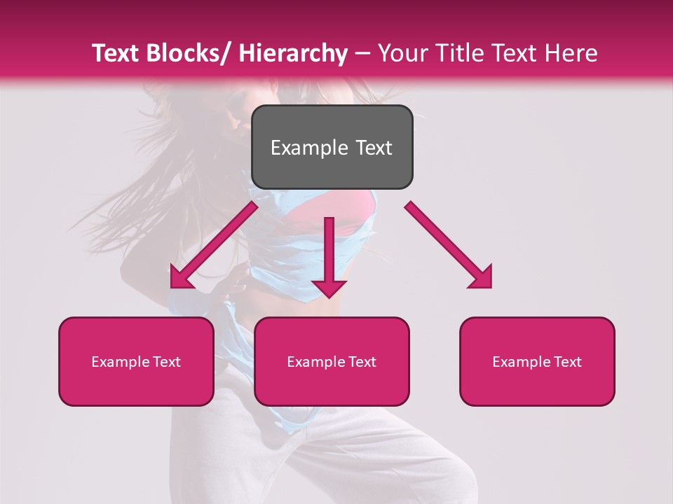 Moving Elegance Stretching PowerPoint Template