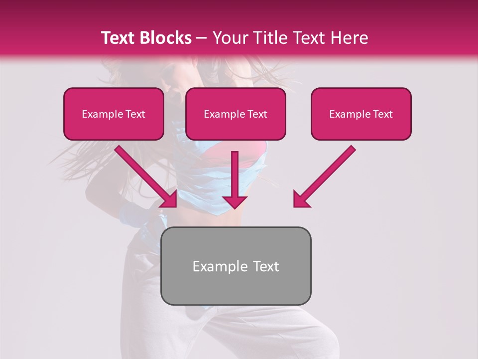 Moving Elegance Stretching PowerPoint Template