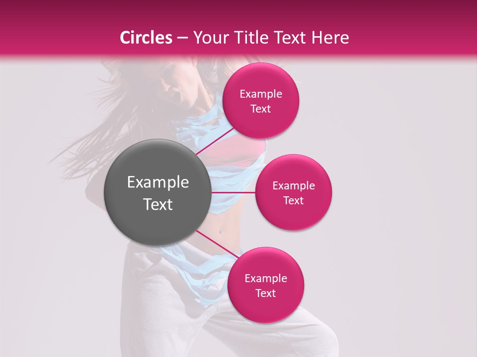 Moving Elegance Stretching PowerPoint Template