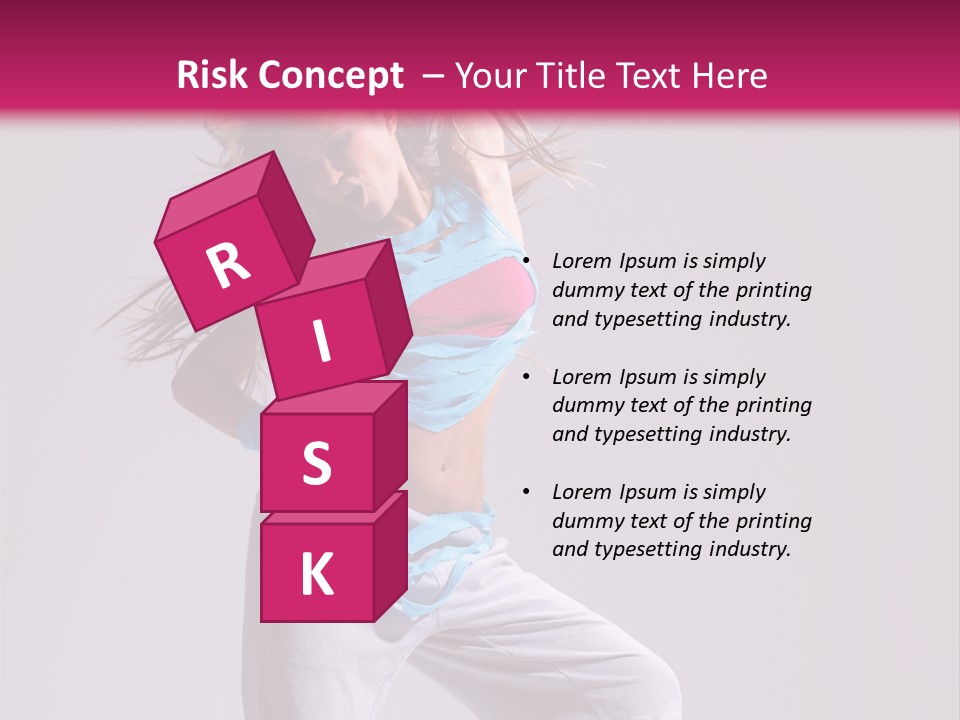 Moving Elegance Stretching PowerPoint Template