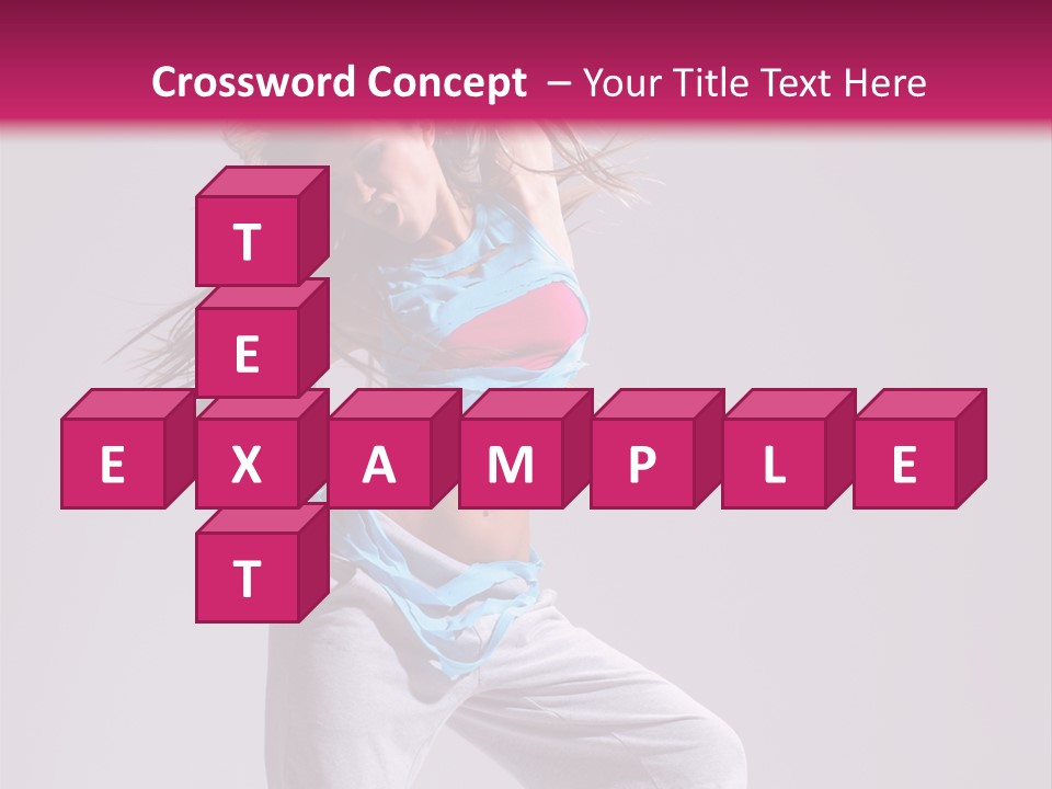 Moving Elegance Stretching PowerPoint Template