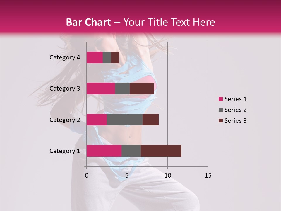 Moving Elegance Stretching PowerPoint Template