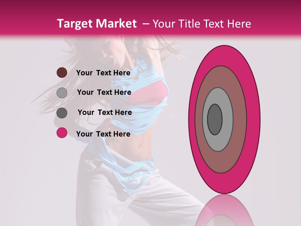 Moving Elegance Stretching PowerPoint Template