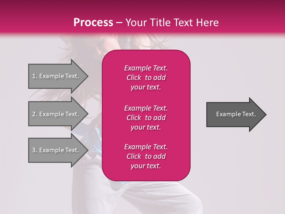 Moving Elegance Stretching PowerPoint Template