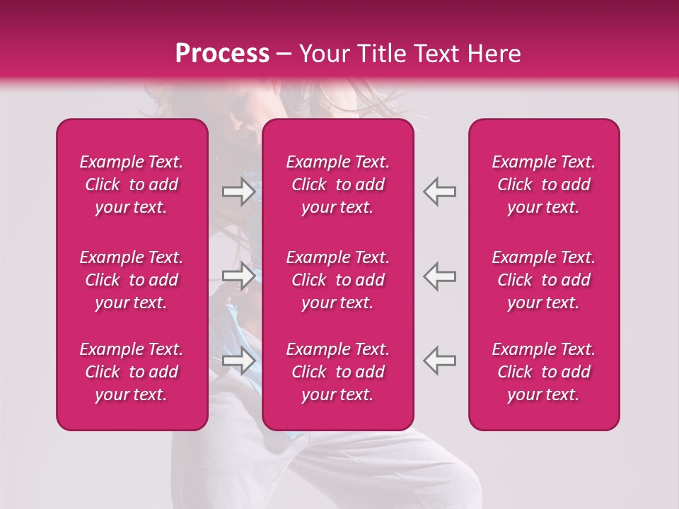 Moving Elegance Stretching PowerPoint Template