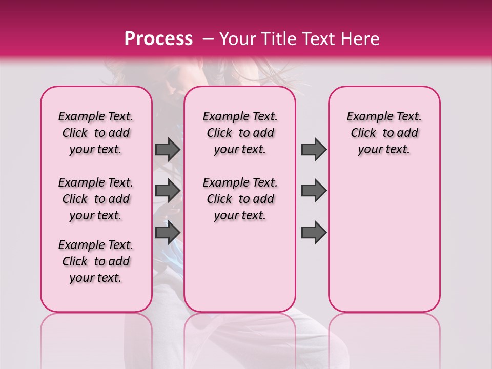 Moving Elegance Stretching PowerPoint Template