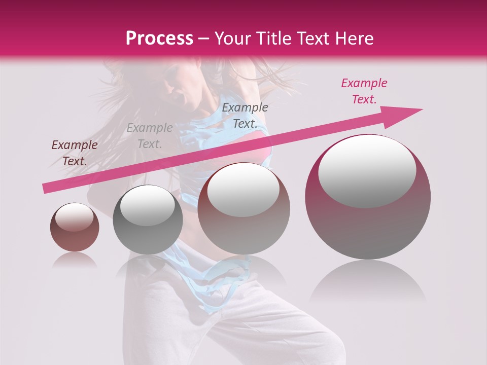 Moving Elegance Stretching PowerPoint Template
