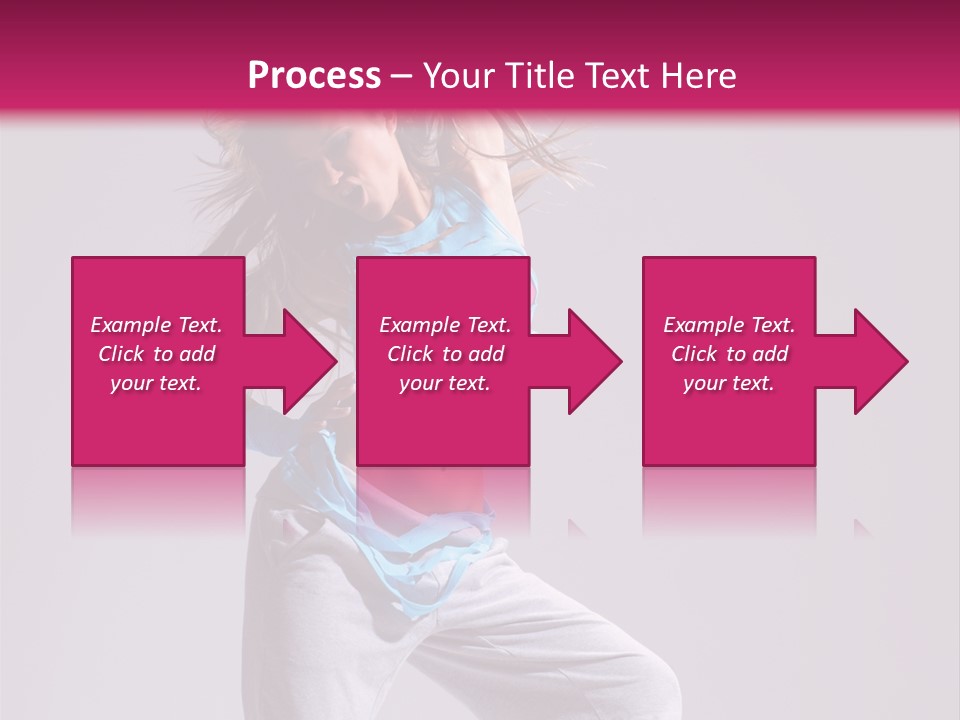Moving Elegance Stretching PowerPoint Template