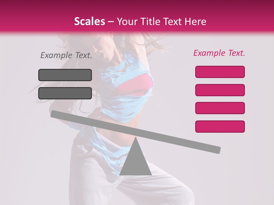 Moving Elegance Stretching PowerPoint Template