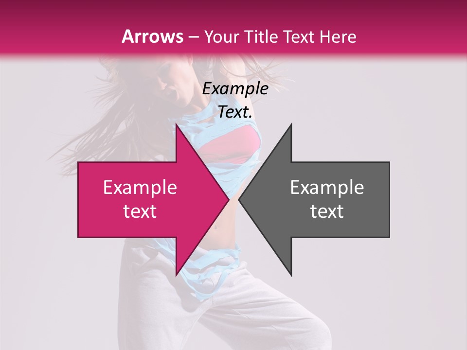 Moving Elegance Stretching PowerPoint Template